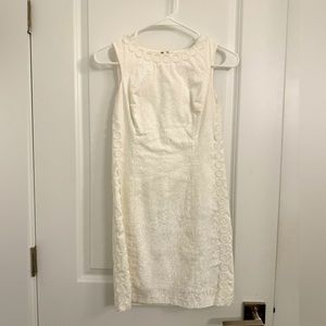 Lilly Pulitzer White Floral Mini Dress size 00